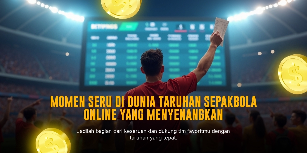 BOLA: Taruhan Bola SBOBET yang Bikin Adrenalin Meledak!